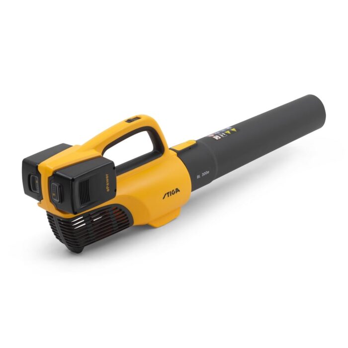 Stiga BL 300e Kit Accu Bladblazer | 3 serie | 0,5kW | 43m|s |12,1m³|min | 2 x 20V E 24 + 215 S lader + docking station - 273504501/ST1