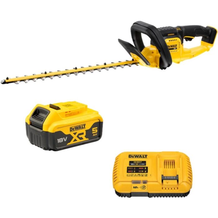DEWALT DCMHT563P1-QW Accu Heggenschaar 55cm 18V XR - Inclusief 1x 5.0Ah Accu en Lader