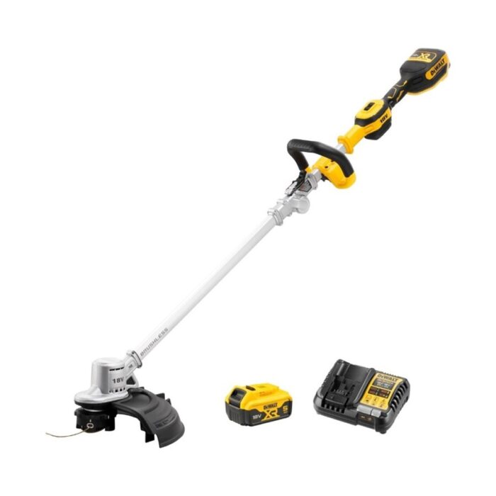 DEWALT DCMST561P1-QW Accu Grastrimmer 36cm 18V XR - Inclusief 1x 5.0Ah Accu en Lader