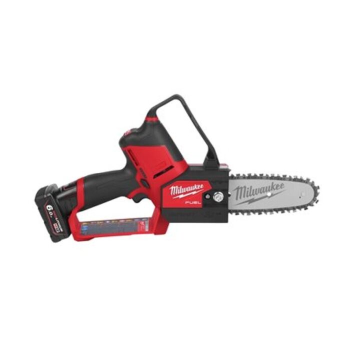 Milwaukee HATCHET snoeizaag - M12 FHS-602X - 12V - incl. 6.0 Ah accu's [2st] en lader in koffer